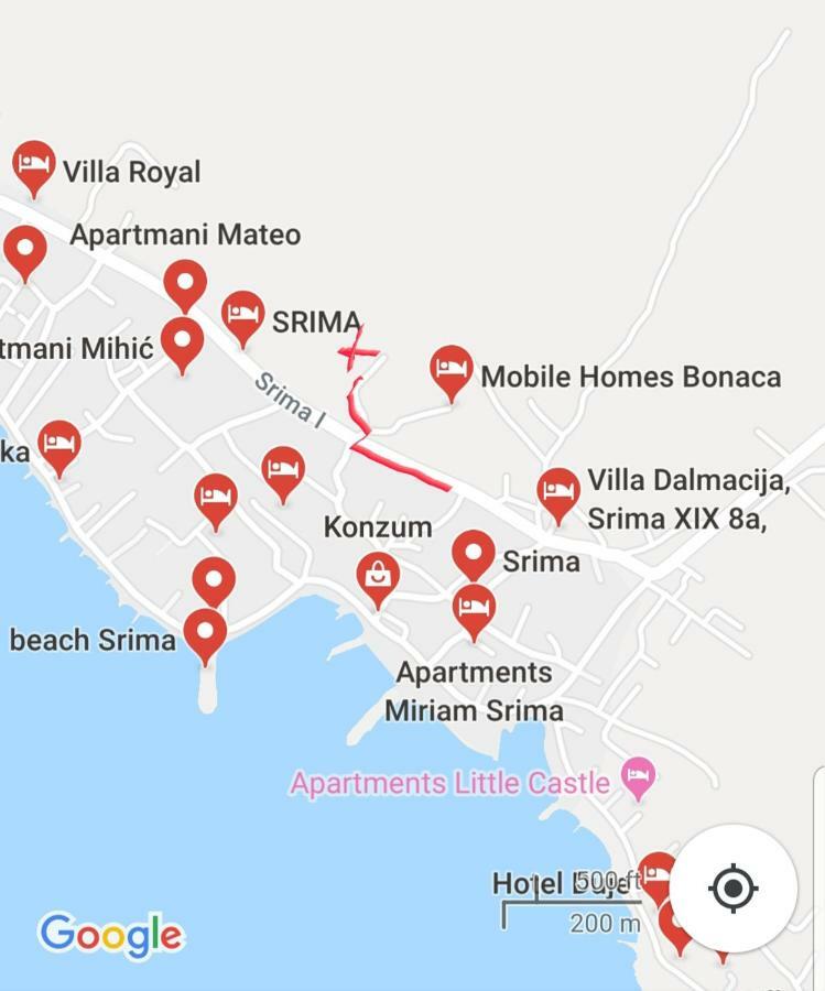 Apartman Ana Srima Ngoại thất bức ảnh